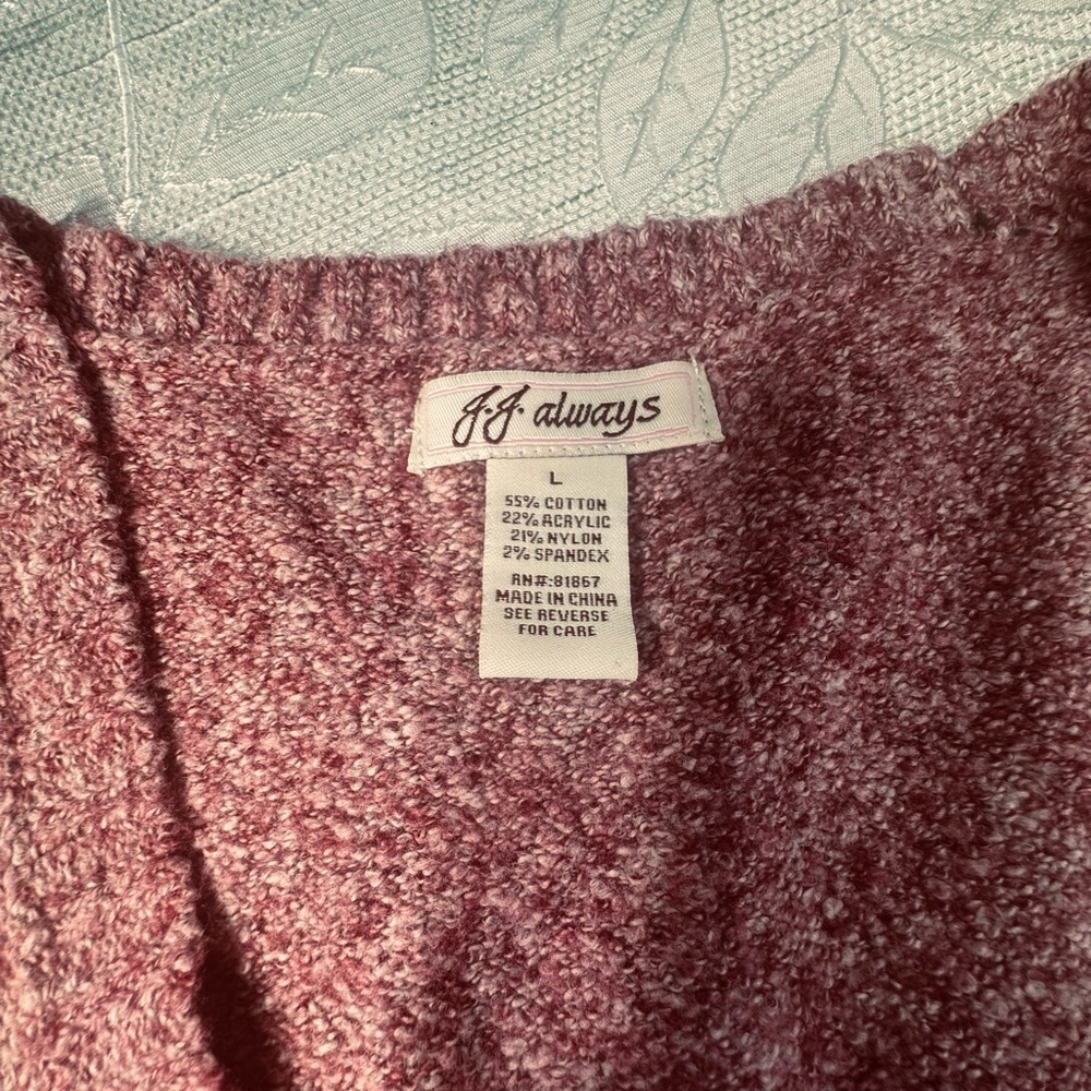 JF Always Sleeveless Knit Sweater Dress – Size L - Picture 3 of 7